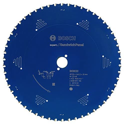 Hoja De Sierra Circular Bosch Expert Para Paneles Sándwich, Ø 355 Mm, 80 Raciones 80z 2608644147