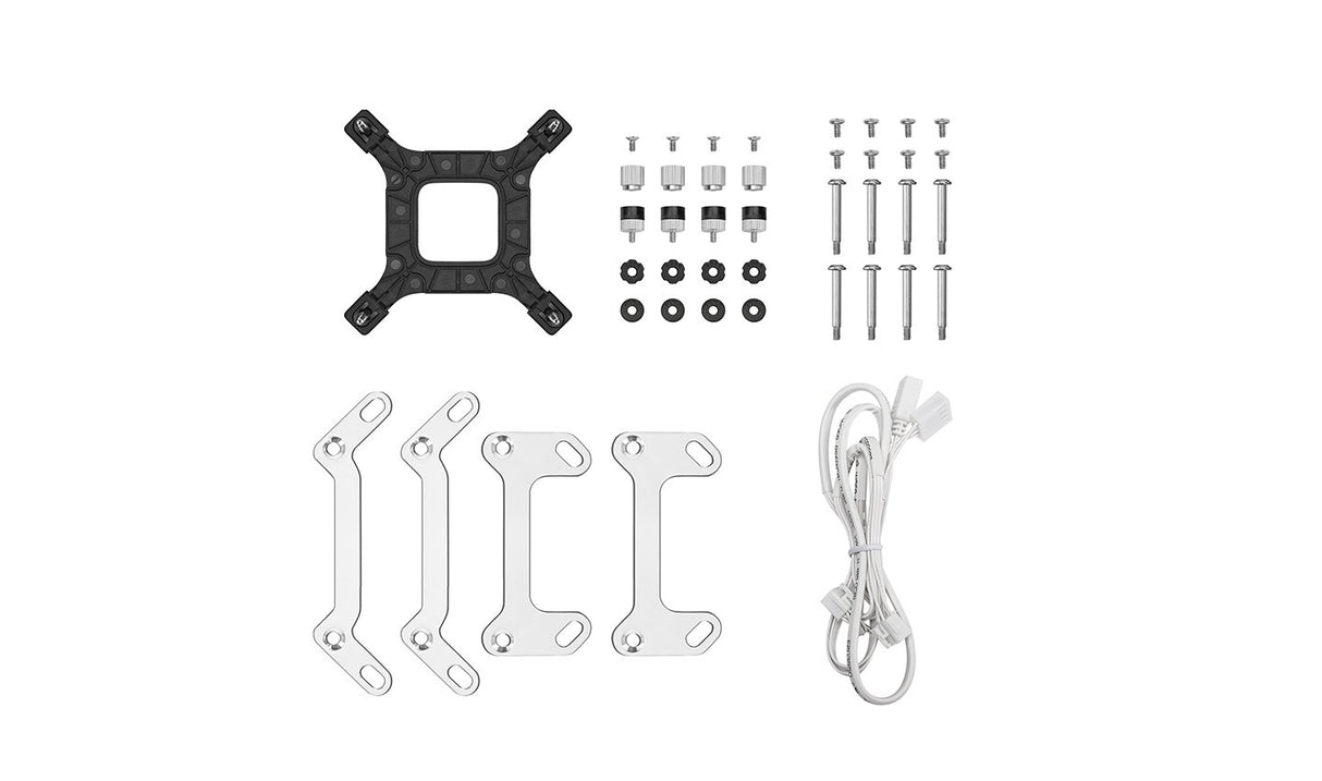 EAN 6933412728900 - DeepCool LT240 Procesador Sistema de refrigeración líquida todo en uno 12 cm Blanco 1 pieza(s) imagen 5