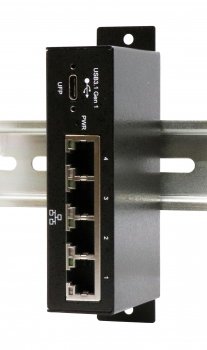 Usb 3.2 Gen 1 A 4x Ethernet Gigabit Inkl.Usb-C-Cable Adaptador Din-Rail-K.