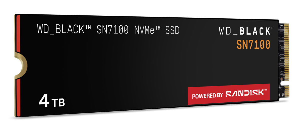 EAN 0718037902982 - SanDisk Black WD_BLACK SN7100 NVMe 4 TB M.2 PCI Express 4.0 3D TLC NAND imagen 4