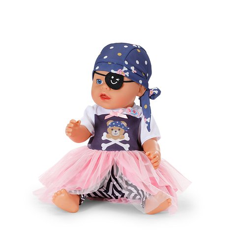 Zapf Creation Baby Born® Conjunto Niña Pirata 43cm, Accesorios Para Muñecas 839737