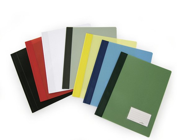 Carpeta De Hojas Sueltas Durable, Extra Ancha, Amarilla