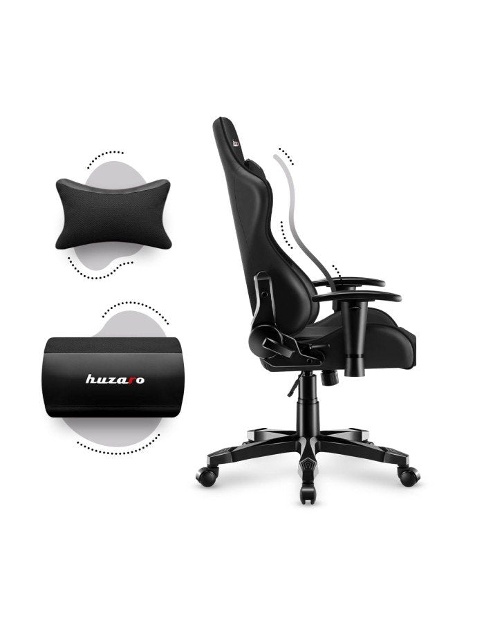 EAN 5903796010244 - Huzaro Ranger 6.0 Black Silla para videojuegos universal Asiento (de seguridad) de butaca Negro imagen 12