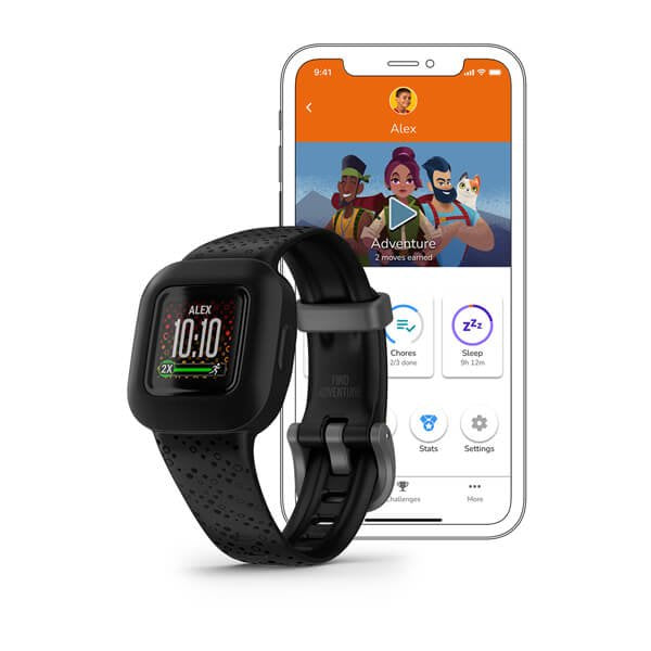 Pulsera Smartband Garmin Vívofit Jr. 3 Negro Cosmico