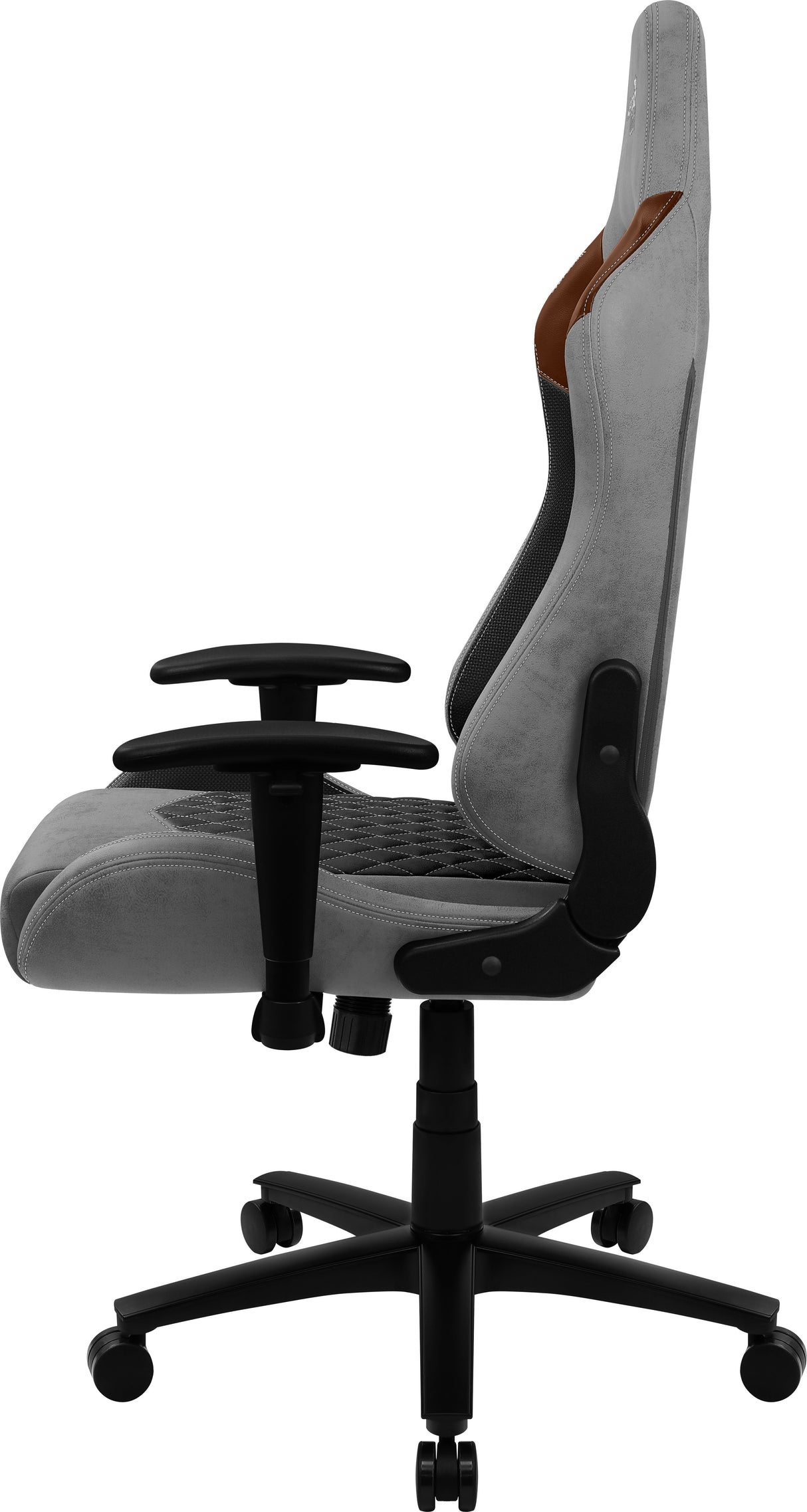 EAN 4710562751154 - Aerocool DUKE AeroSuede Silla para videojuegos universal Negro, Marrón, Gris imagen 4