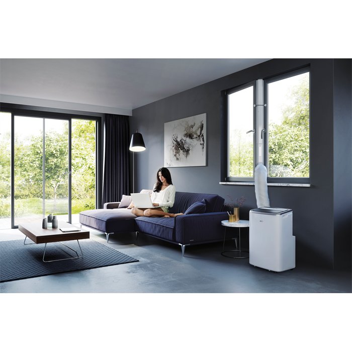 EAN 7332543587681 - AEG ChillFlexPro AXP26U338CW aire acondicionado portátil 64 dB Negro, Plata, Blanco imagen 6