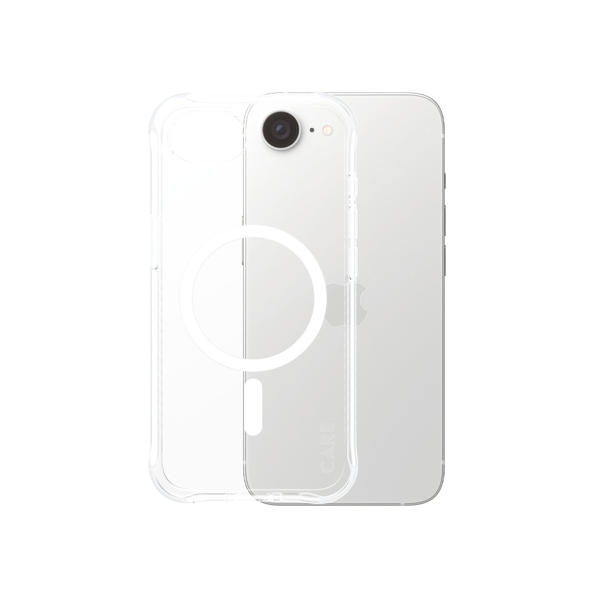 EAN 5715685021886 - PanzerGlass CARE™ by ® Samba Case Transparent w. White Qi Compatible iPhone 17e | 16e funda para teléfono imagen 1