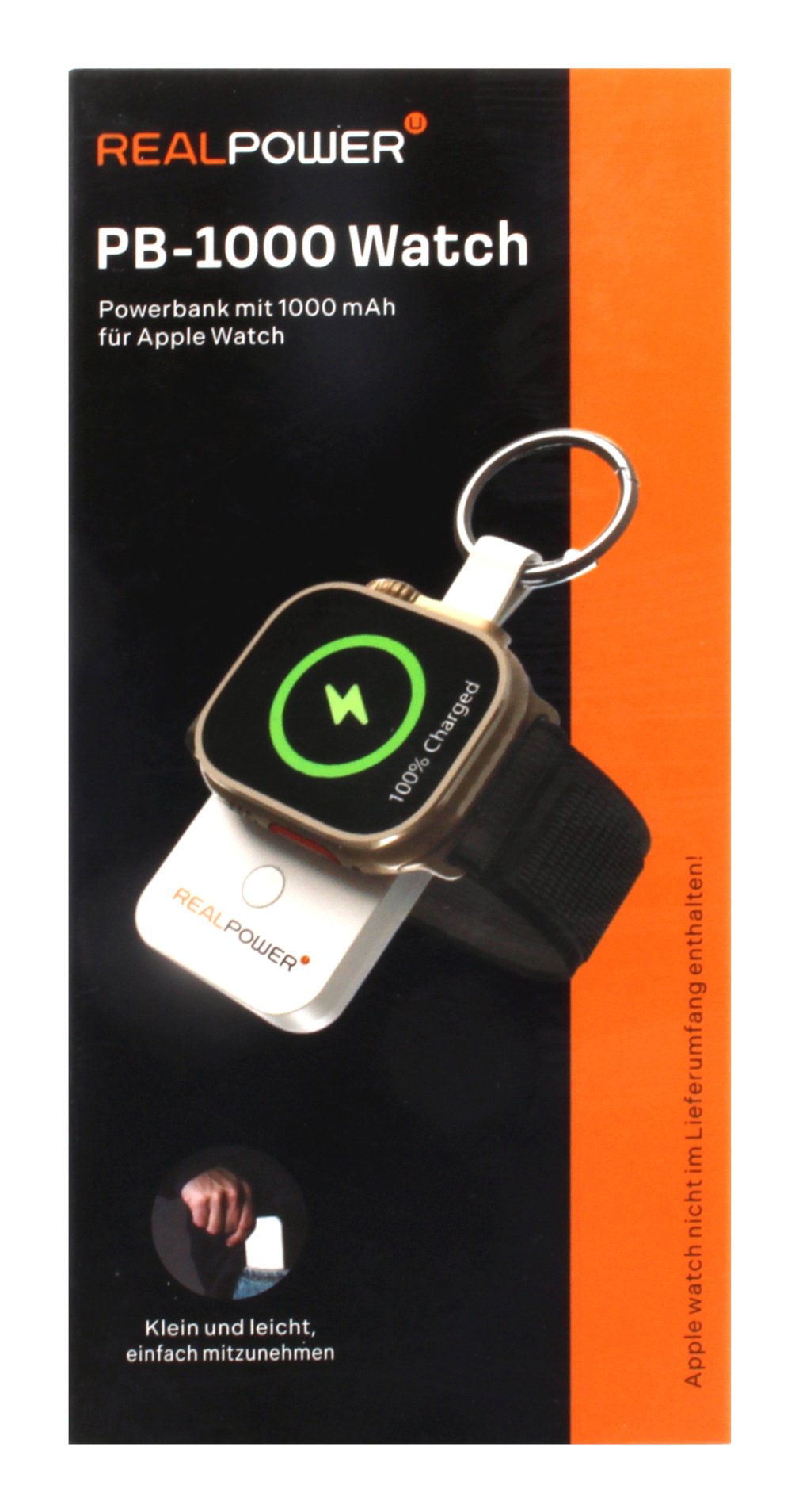 EAN 4040895012616 - RealPower 495551 batería externa 1000 mAh Cargador inalámbrico Blanco imagen 3