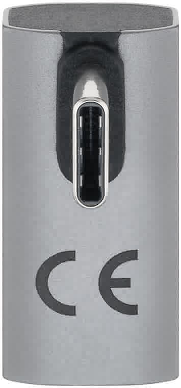 Goobay 74443 Usb-C Adapter Vertical 90° Rotated, Usb4