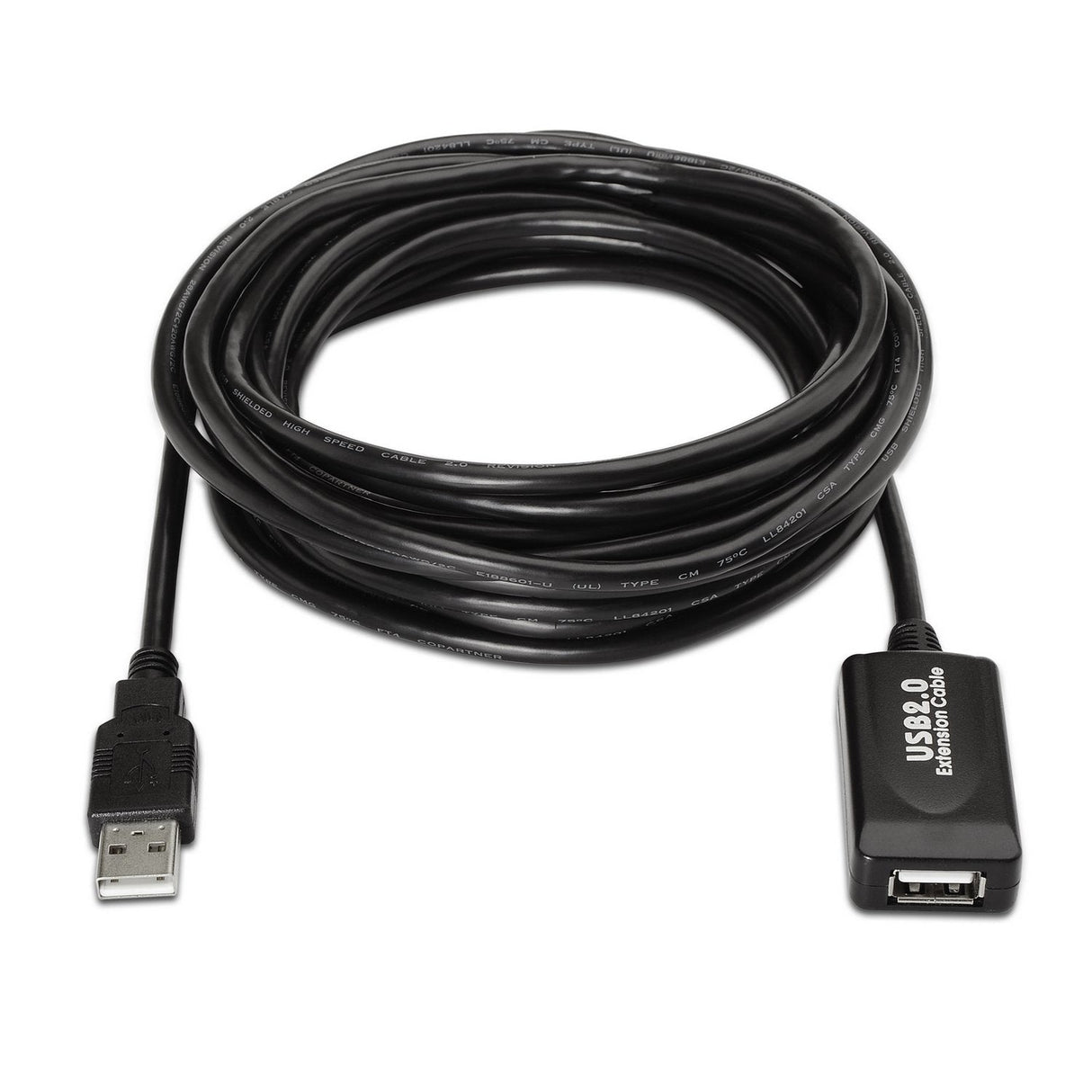 EAN 8436574700183 - AISENS A101-0019 cable USB USB 2.0 10 m USB A Negro imagen 2