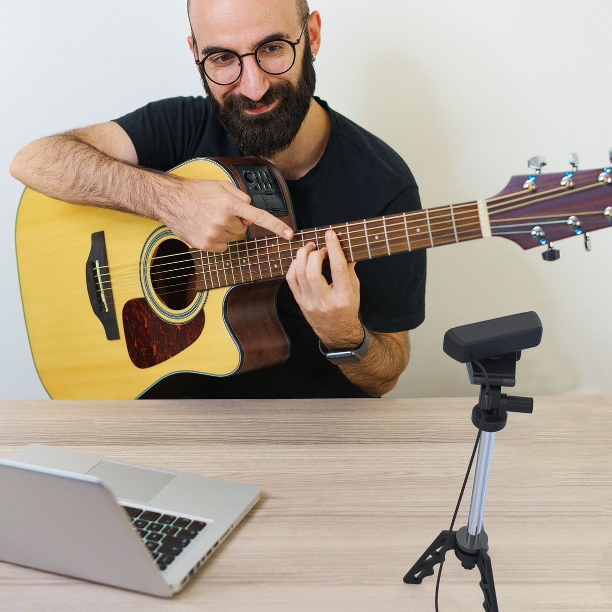 Cámara Web J5create Jvcu100-N Hd Usb Con Rotación De 360°