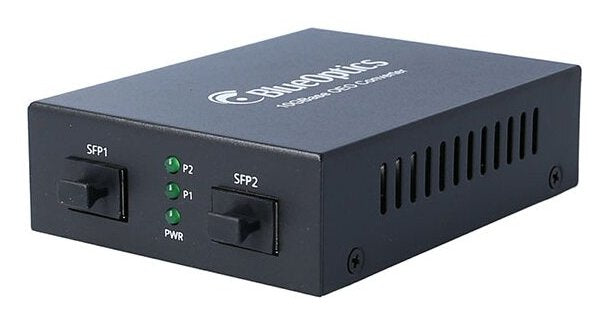 Blueoptics 10g Ethernet Convertidor De Medios 2x Sfp+ (Lr 10km & Rj45 80 M)