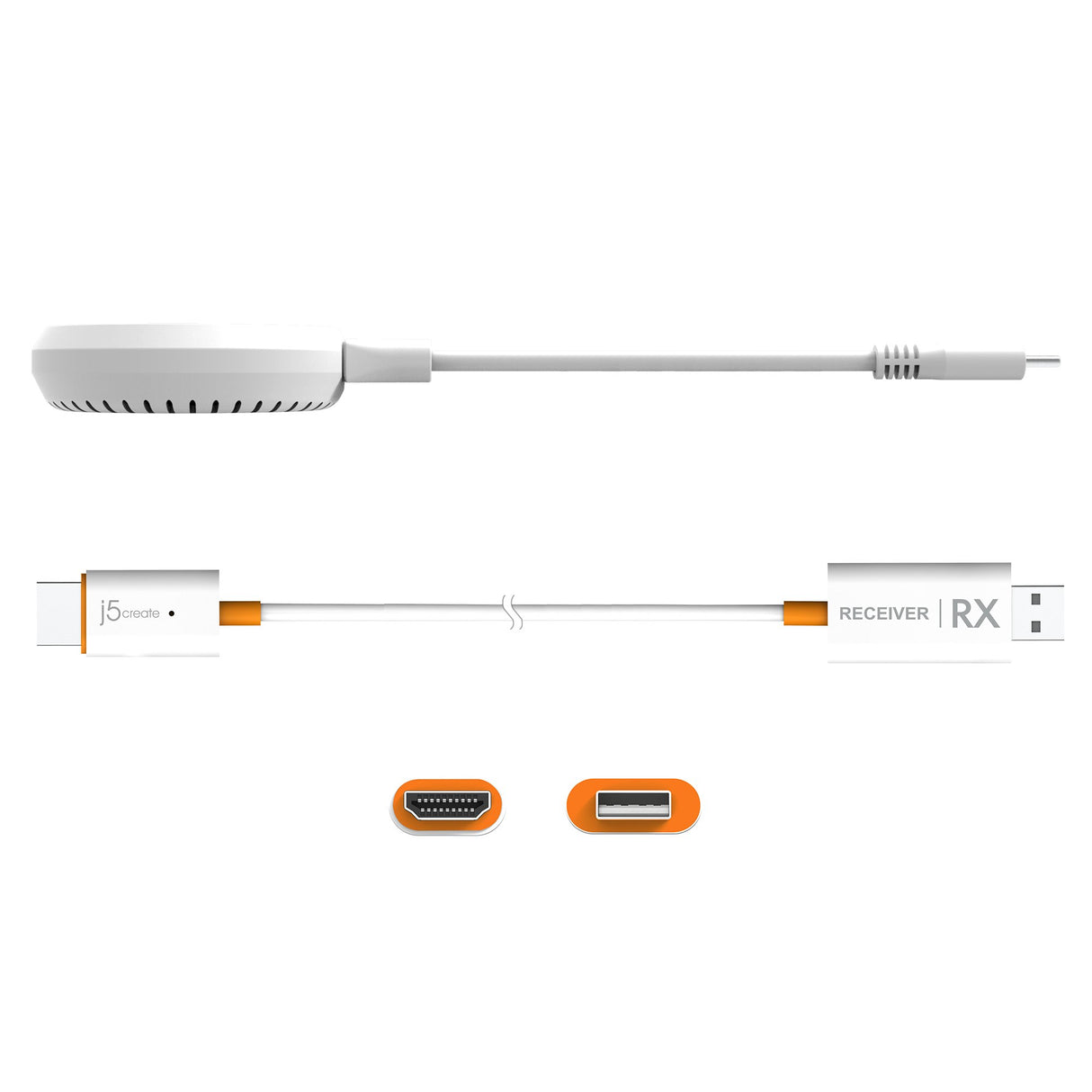 EAN 4712795086140 - j5create JVAW62 adaptador de pantalla inalámbrico imagen 3