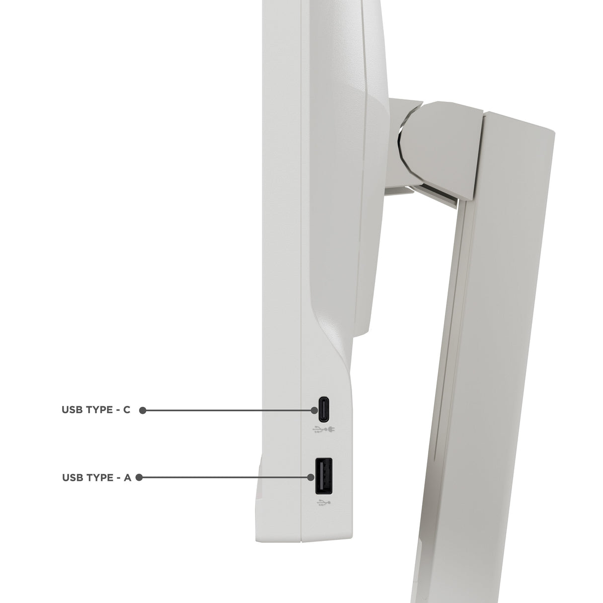 Monitor Lenovo C24d-20 White 24" Wuxga Hdmi Dp Vga Hub