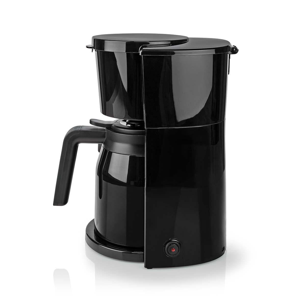Nedis Cafetera Cafe Filtrado 1.0 L 8 Copas Negro
