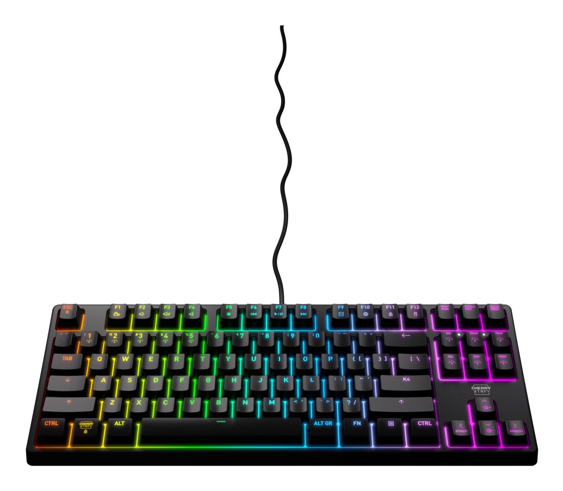 EAN 7340086914529 - CHERRY K4V2 TKL teclado Juego USB QWERTY Inglés de EE. UU. Negro imagen 2