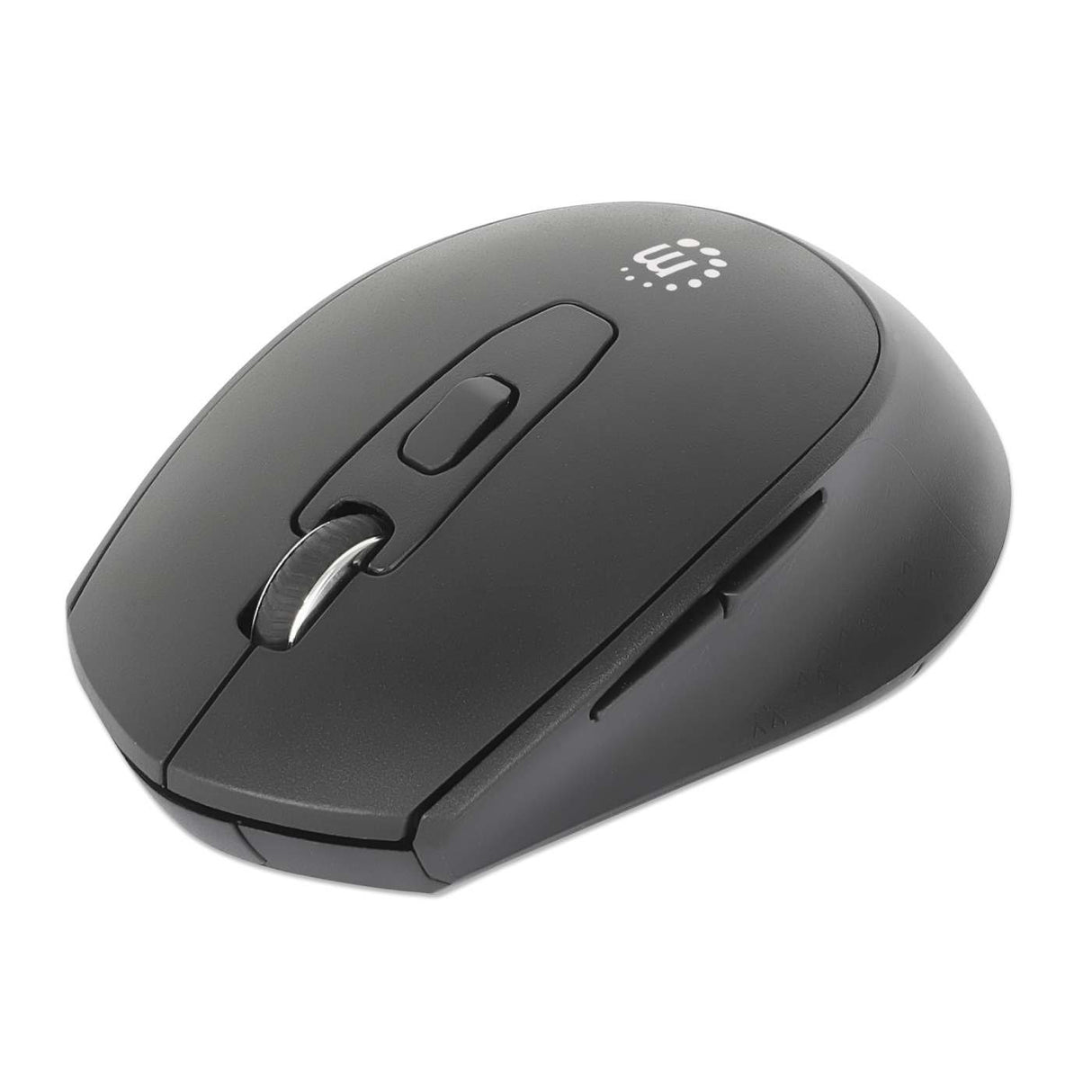 EAN 0766623190343 - Manhattan 190343 ratón Universal Ambidextro RF inalámbrico Óptico 1600 DPI imagen 1
