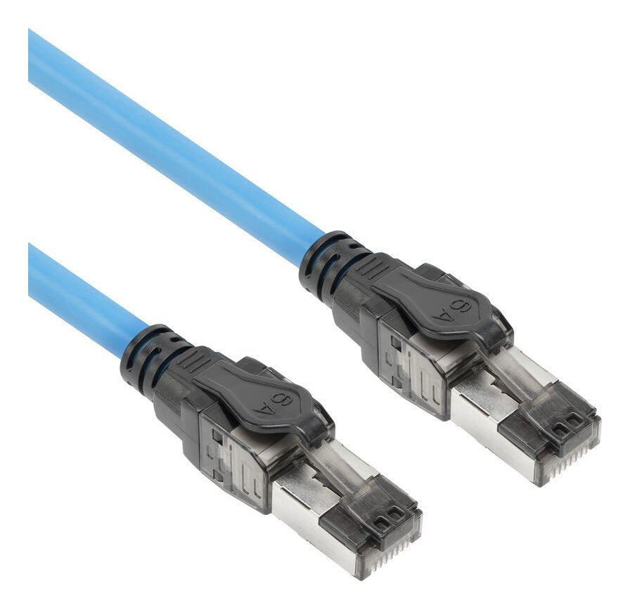 Morado 60 Meters S Ftp Cat6a B2ca Poe++ 100w Solid Prefab Installation Cable, Rj45 Male Male