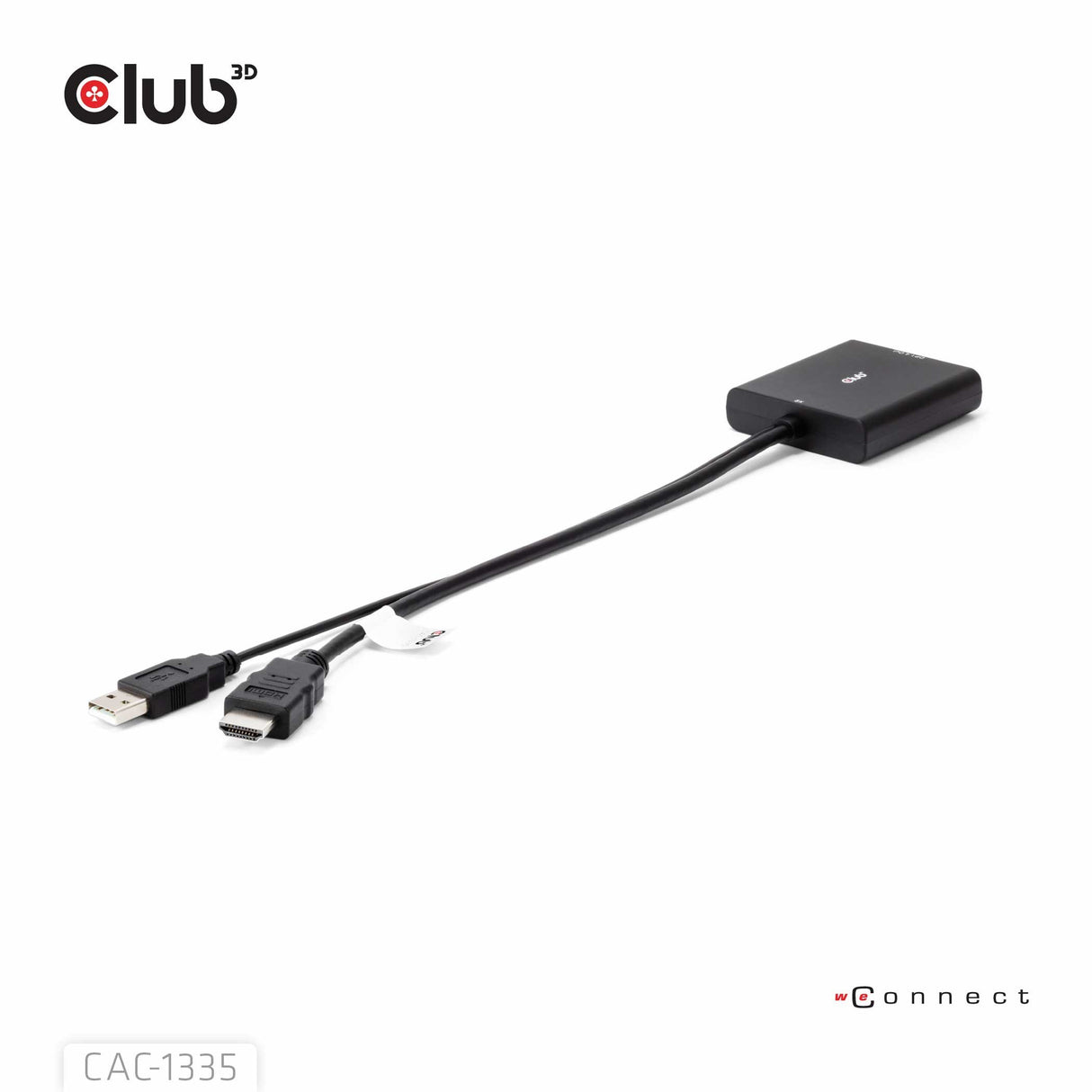 EAN 8719214472498 - CLUB3D CAC-1335 adaptador de cable de vídeo 1 m HDMI + USB DisplayPort Negro imagen 25