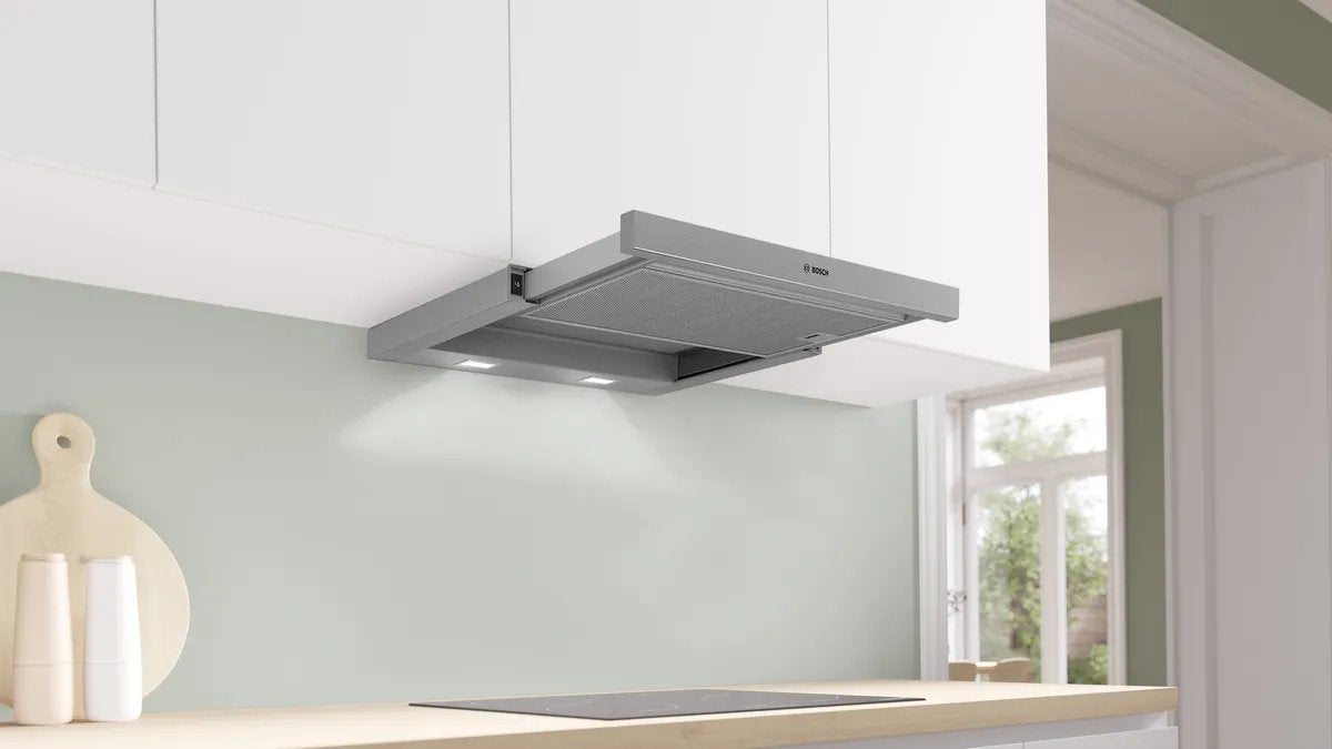Campana Extractora Bosch Home Dfm064w55 Serie 2, Plateada, 60 Cm Dfm064w55