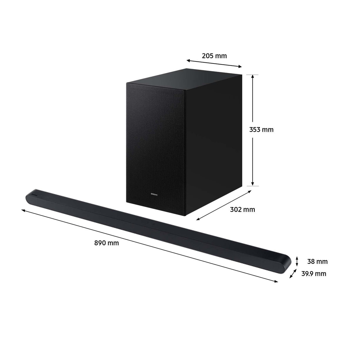 Barra De Sonido Con Bluetooth Samsung Ultra Slim Hw-S700d Zf 2024 3.1