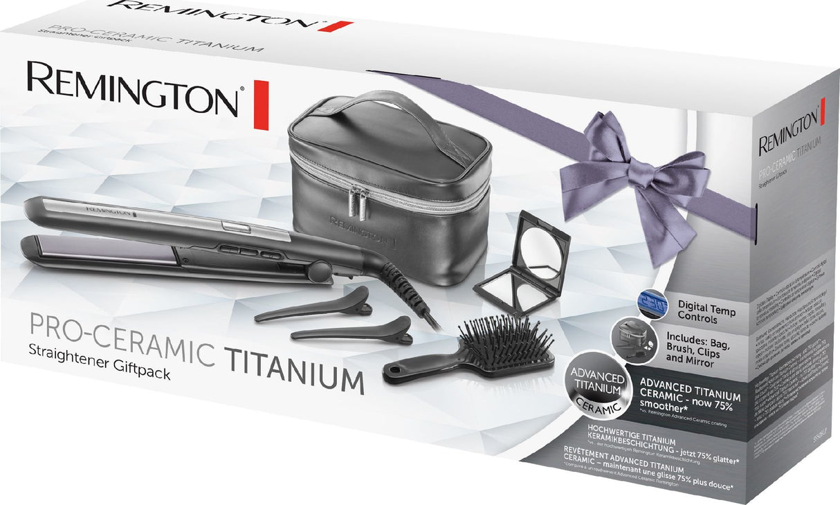 EAN 4008496873760 - Remington S5506GP Utensilio de peinado Plancha de pelo Caliente Negro 1,8 m imagen 2