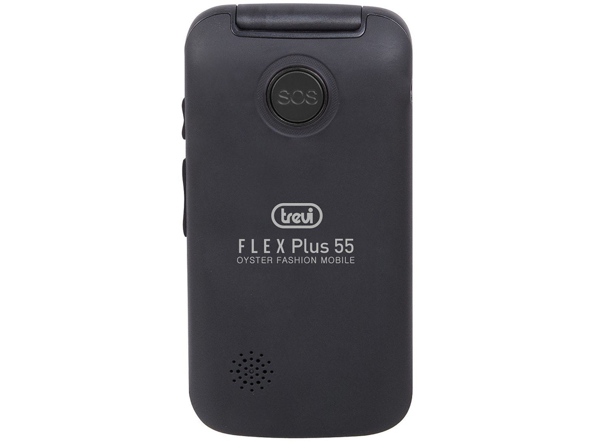 EAN 8011000018553 - Trevi Flex Plus 55 6,1 cm (2.4") Negro Teléfono para personas mayores imagen 9