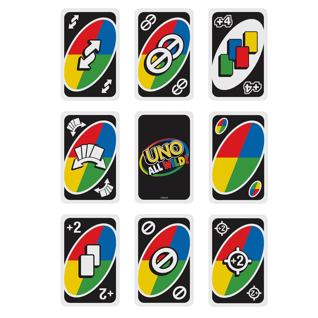 Mattel Games Uno All Wild, Baraja De Cartas Hhl33