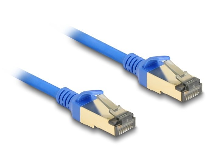 Delock 80333 Rj45 Cable De Red Cat.8.1 F/Ftp Slim 1 M Aal