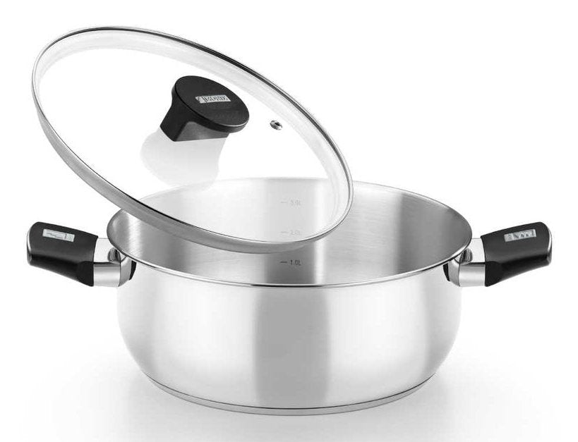 Cacerola Monix Elite M240322 Ø22cm Aluminio Fundido Apta Para Inducción