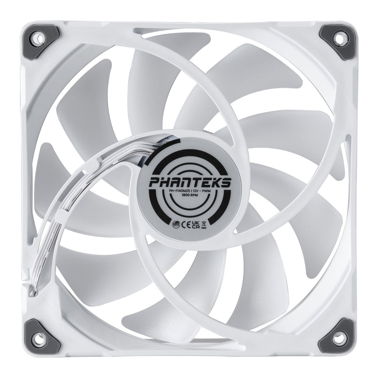 Phanteks M25 Ventilador 14 Cm Blanco 1 Pieza(S)