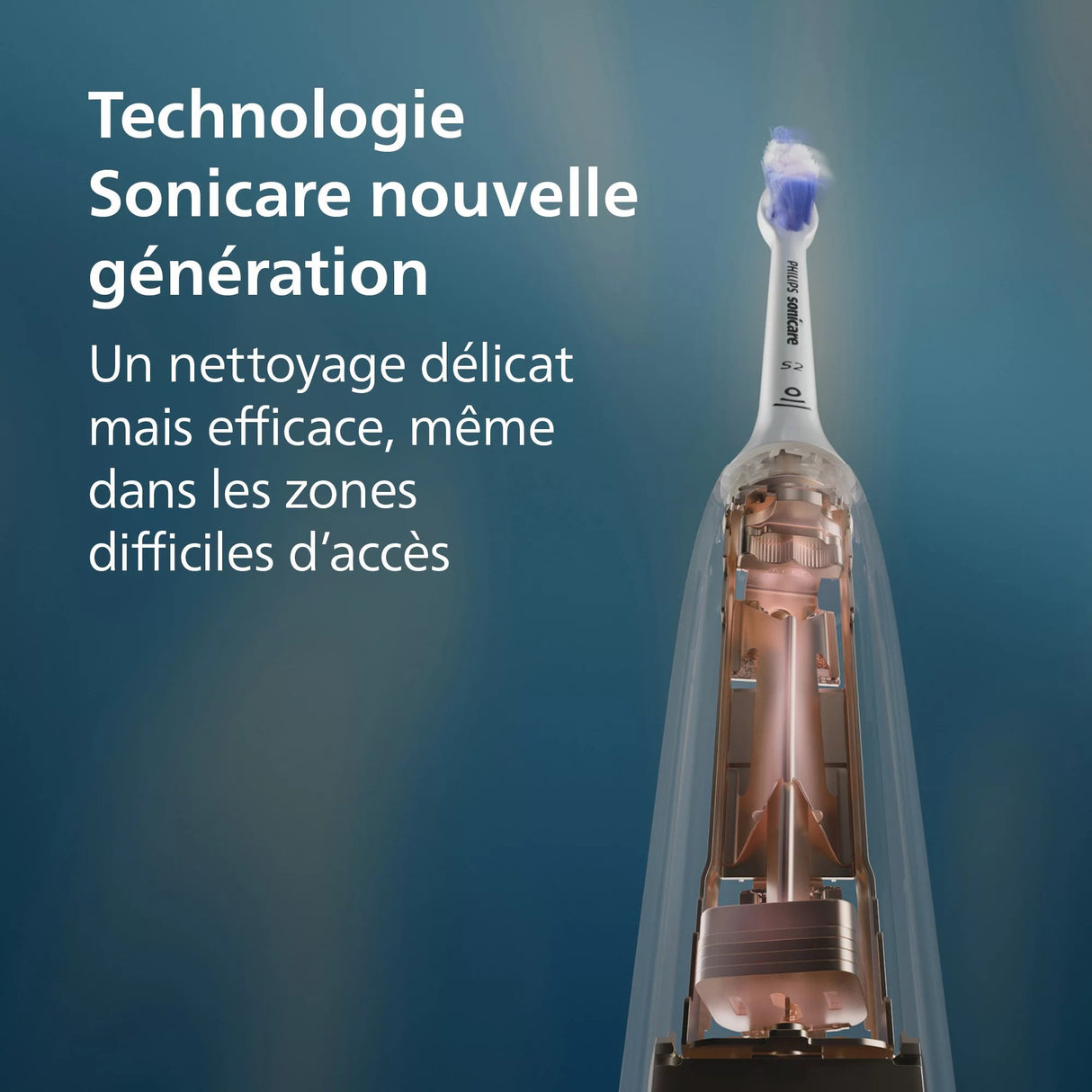 EAN 8720689025201 - Philips Sonicare 5300 series HX7101/02 cepillo eléctrico para dientes Adulto Cepillo dental sónico Negro imagen 1