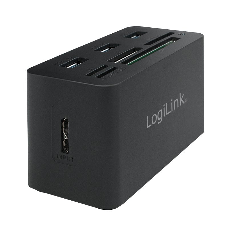 EAN 4052792048698 - LogiLink CR0042 base para portátil y replicador de puertos Alámbrico USB 3.2 Gen 1 (3.1 Gen 1) Type-A Neg imagen 2