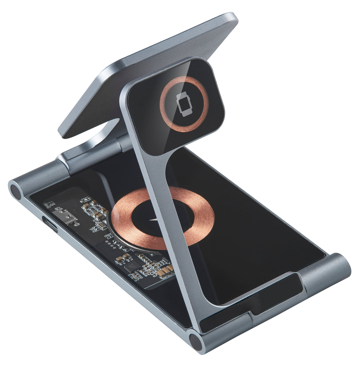 Deltaco 3-In-1 Wireless Charger 18w Faltbar