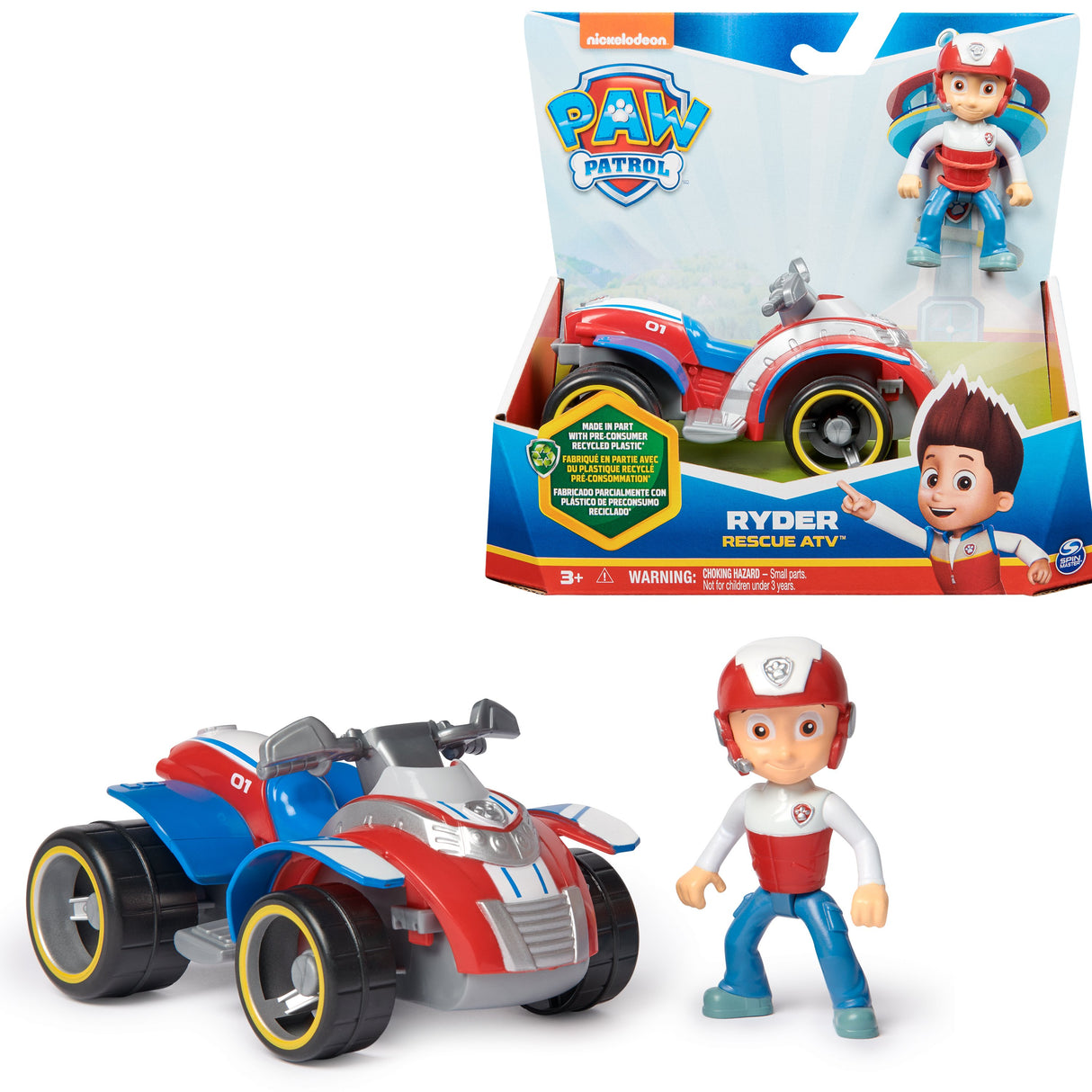 EAN 778988507865 - PAW Patrol PAW VHC BscVehicle Sustainable Ryder GML imagen 1