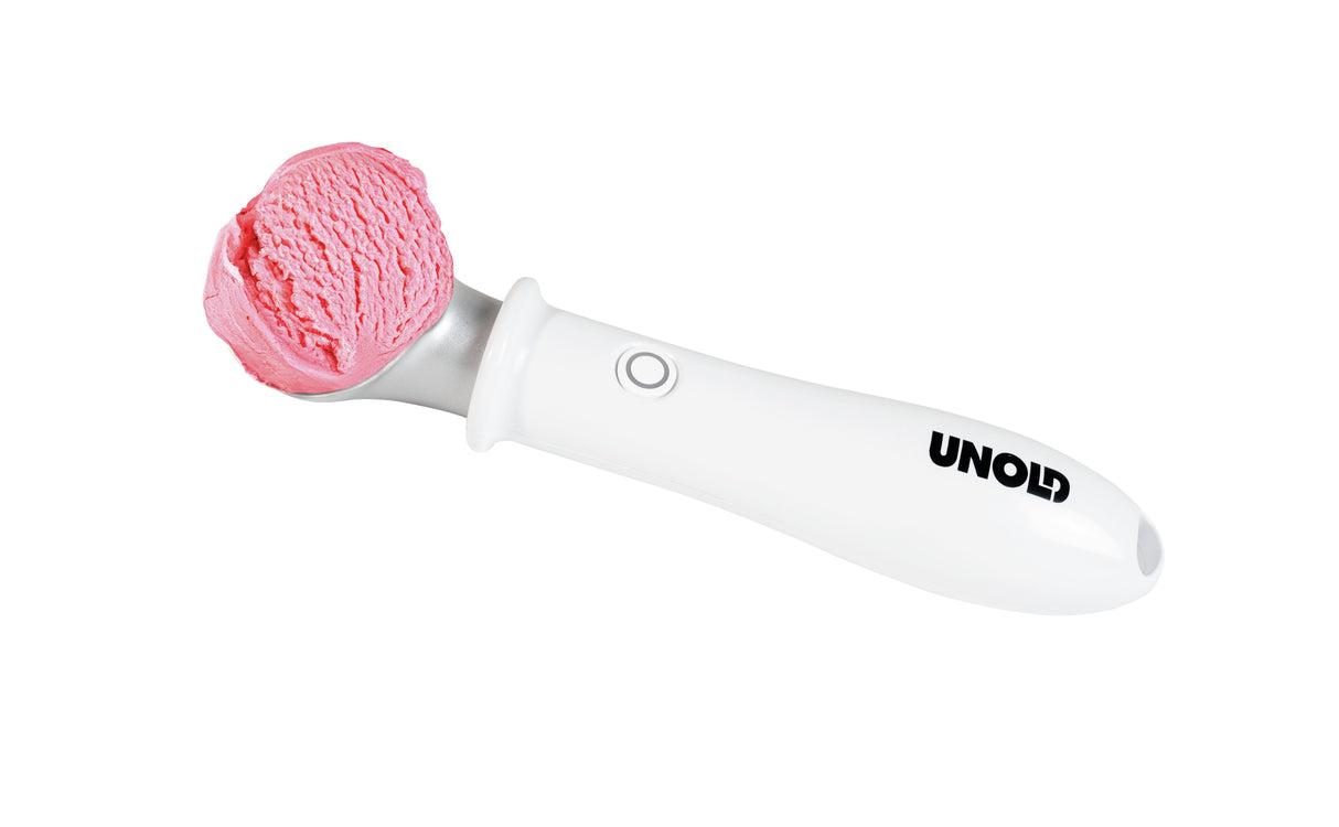 Porcionador De Hielo Calentado Desollosado Carlo, Cuchara De Blanco, Batería Integrada De Iones De Litio 488990