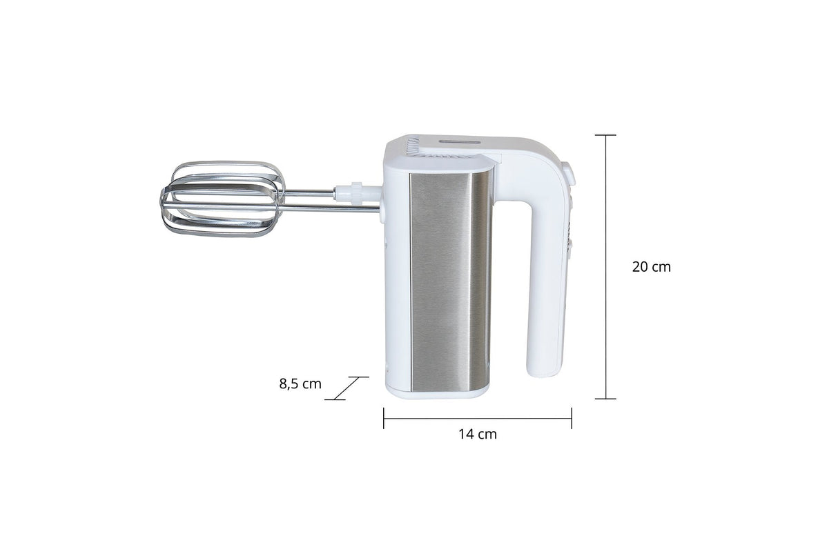 Unold Hand Blender Con Mixing Bowl Hannah White Silver (78720)