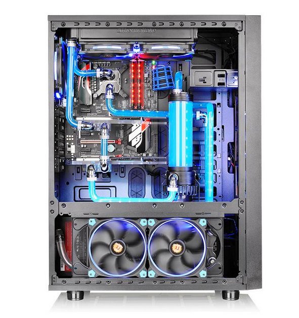 EAN 4717964406781 - Thermaltake Core X71 TG Edition Full Tower Negro imagen 2