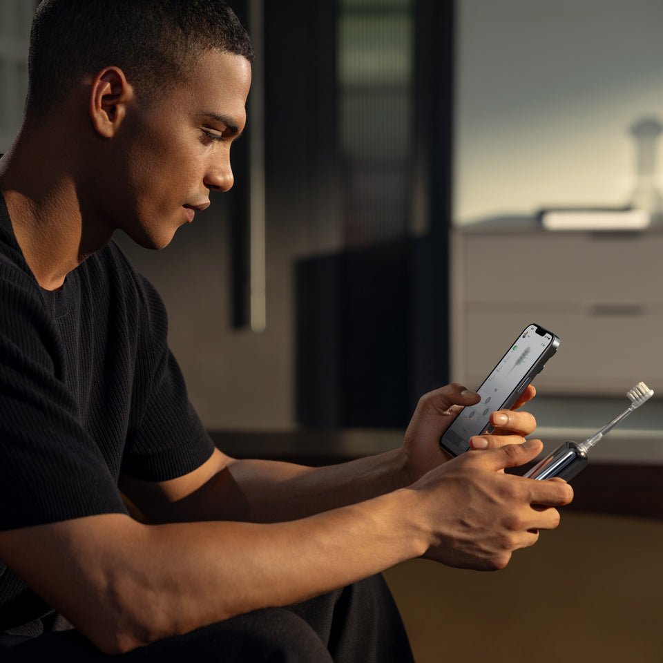 EAN 6973833032255 - Laifen Wave Adulto Cepillo dental oscilante Acero inoxidable, Transparente imagen 4