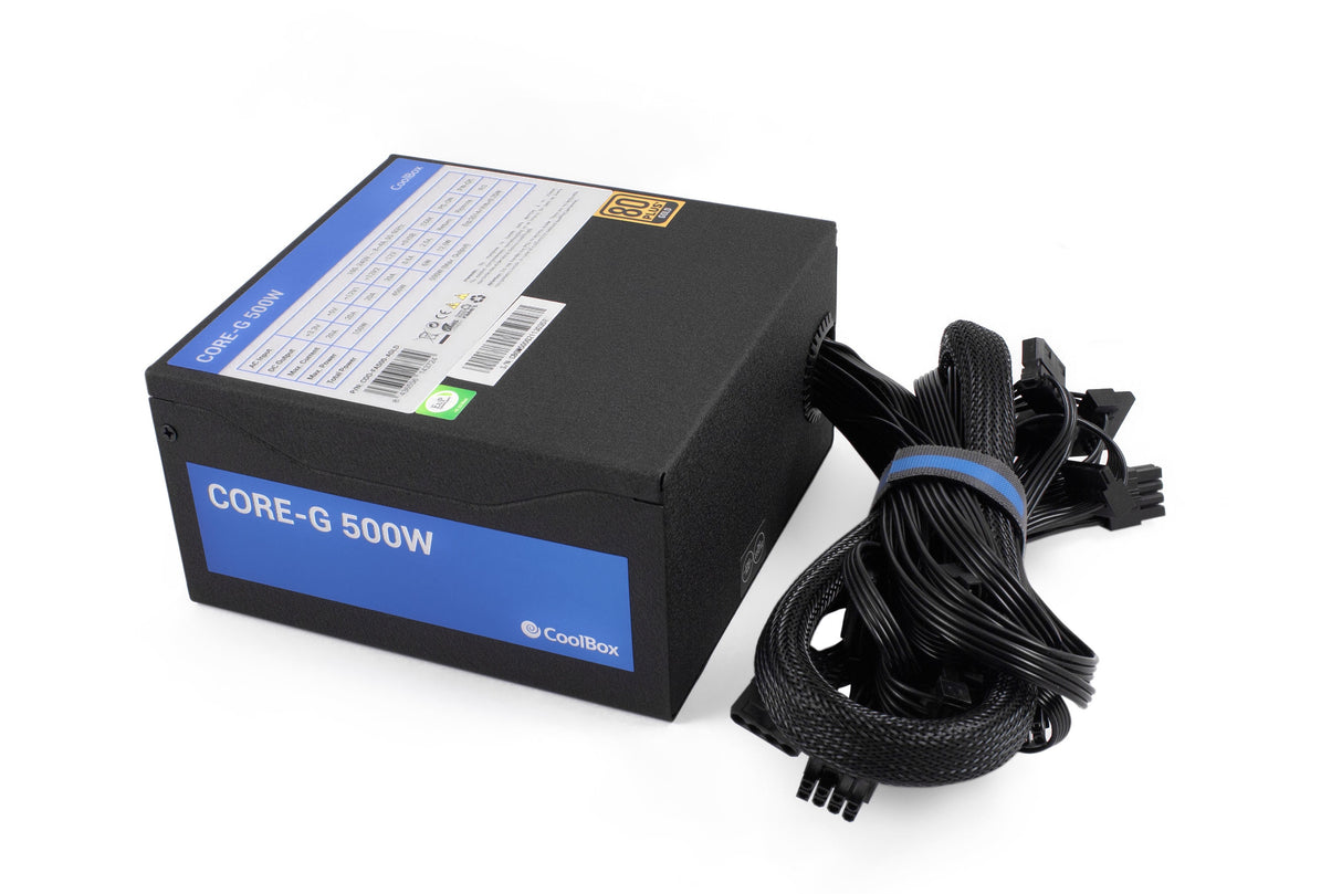 EAN 8436556143724 - CoolBox GM-500G unidad de fuente de alimentación 20+4 pin ATX Negro imagen 3