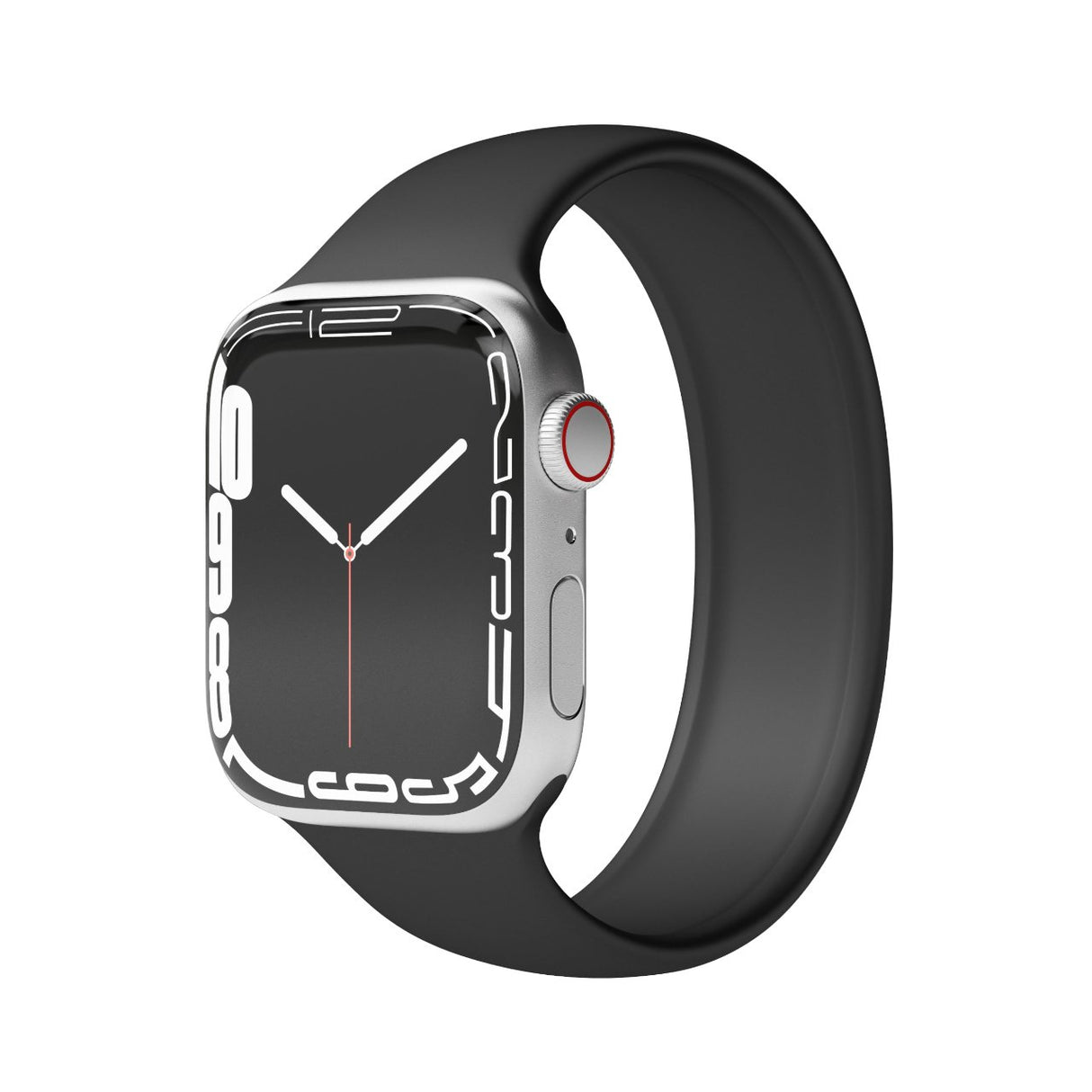 EAN 4255591501290 - Vonmählen Solo Loop Correa Negro Silicona imagen 1