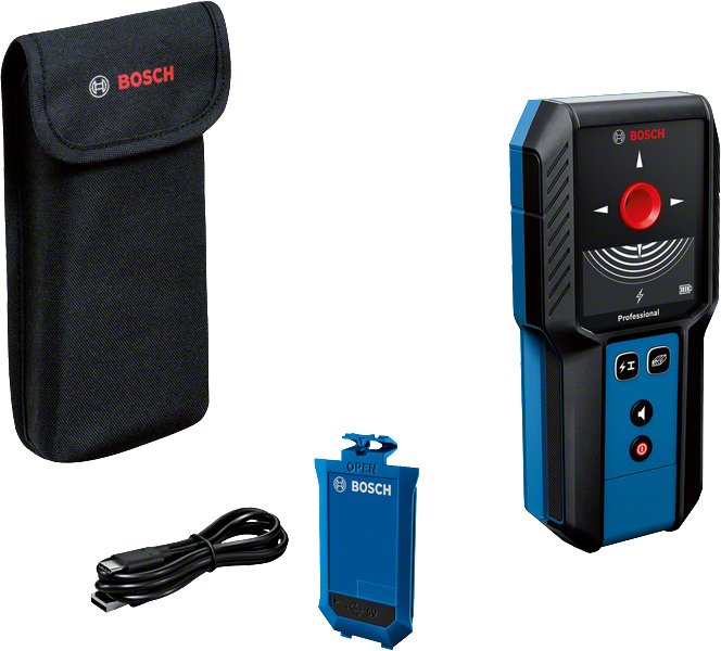 EAN 4053423255348 - Bosch GMS 120-27 multidetector digital Cable con corriente, Metal, Metal no ferroso, Madera imagen 1