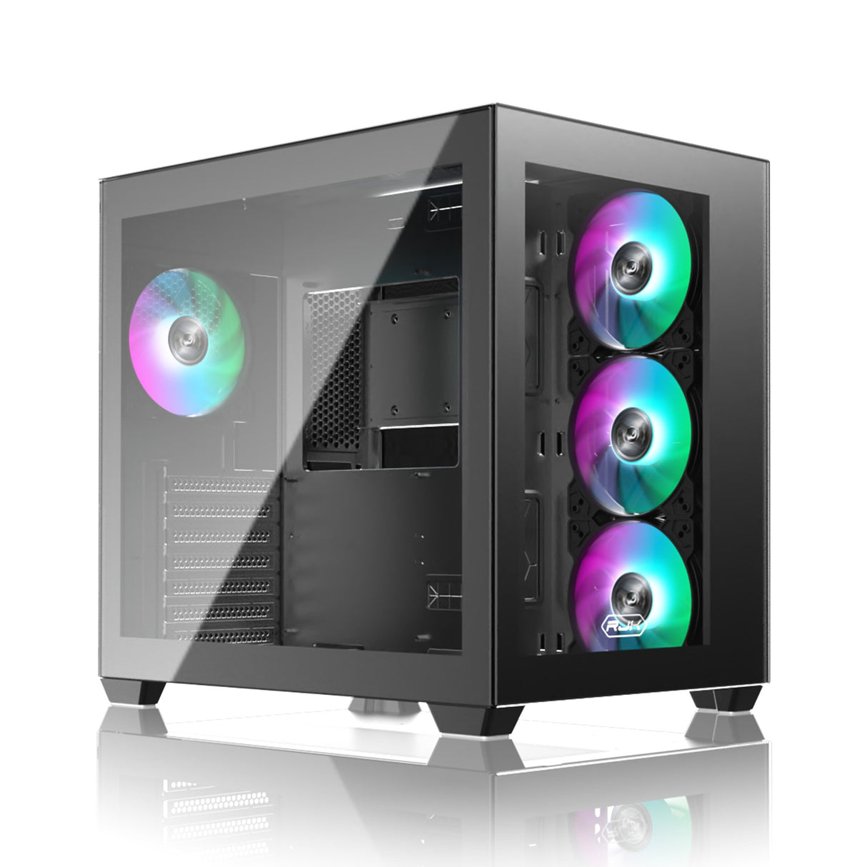 EAN 4715109924237 - RAIJINTEK PAEAN C7 TG4 Midi Tower Negro imagen 5