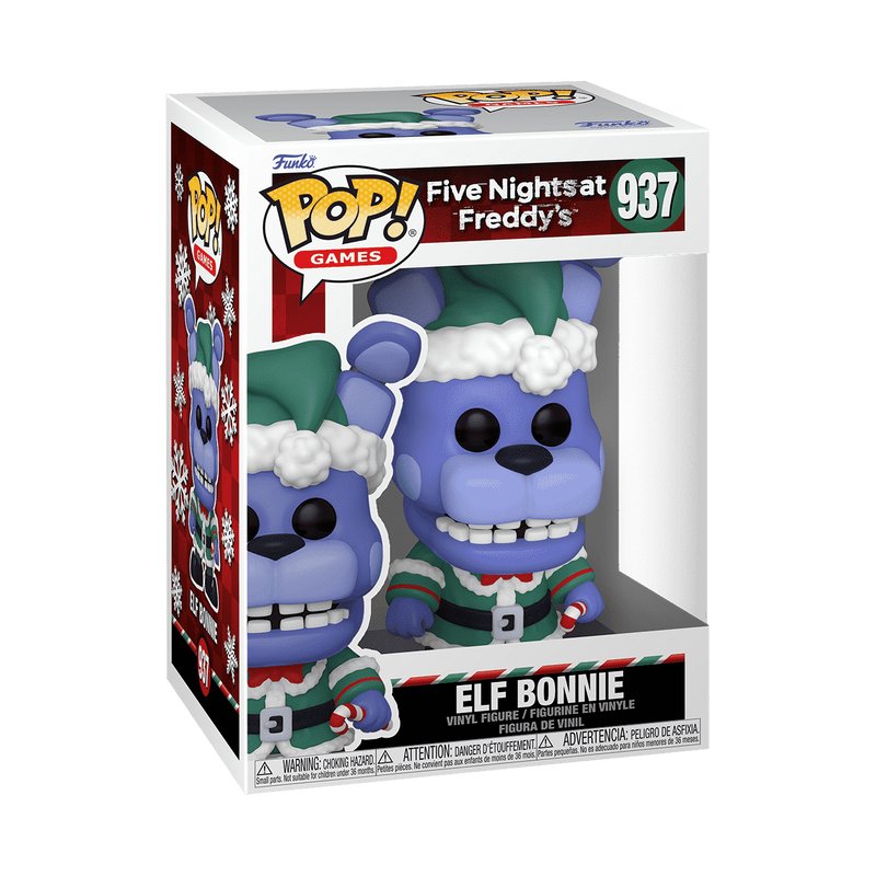 Figura Pop Five Nights At Freddys Holiday Elf Bonnie
