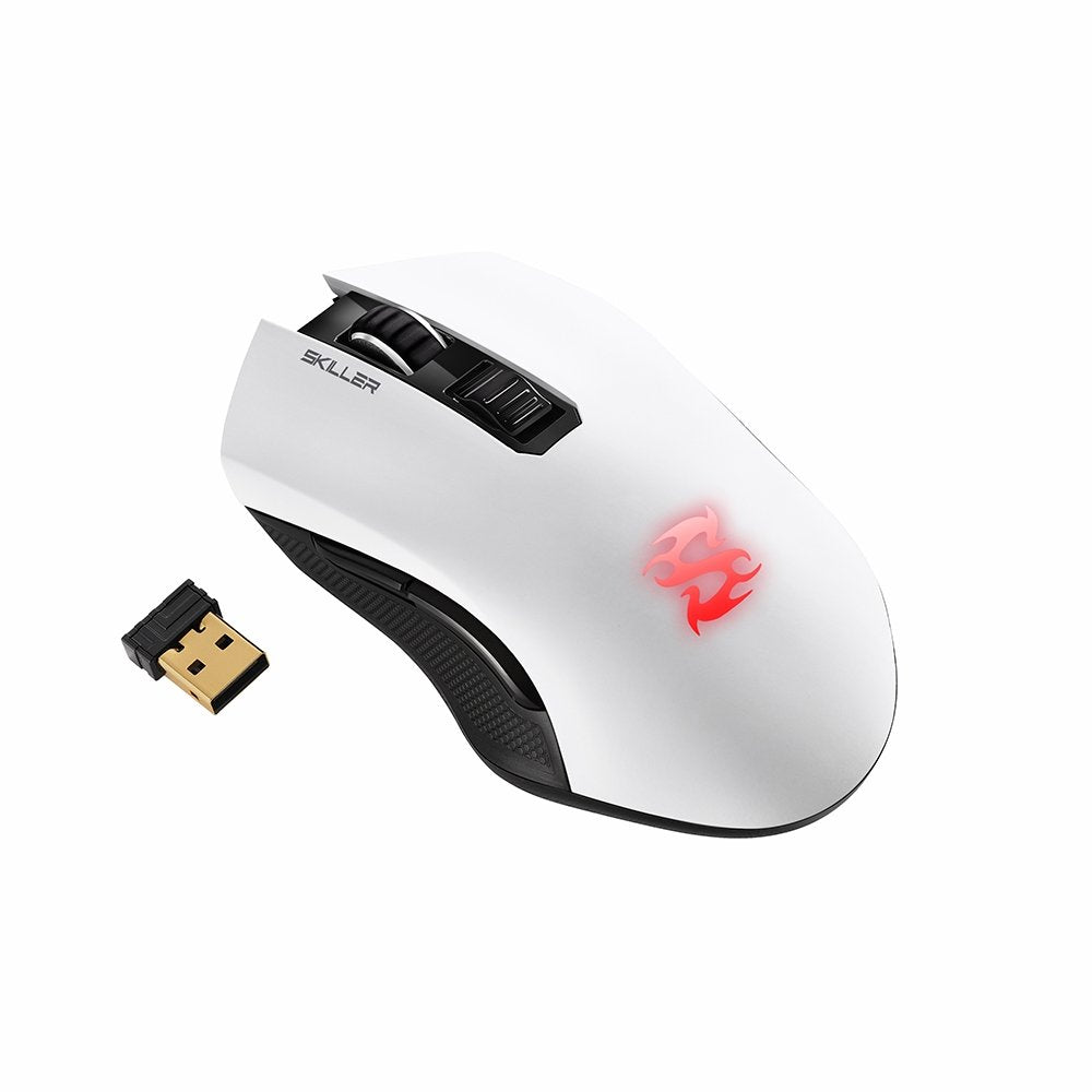 EAN 4044951026272 - Sharkoon Skiller SGM3 ratón Juego mano derecha RF Wireless + USB Type-A Óptico 6000 DPI imagen 2
