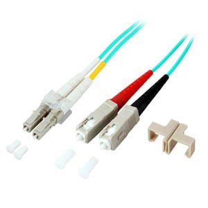 Efb Elektronik O0314.7,5 Cable De Fibra Optica 7,5 M Lc Sc Azul