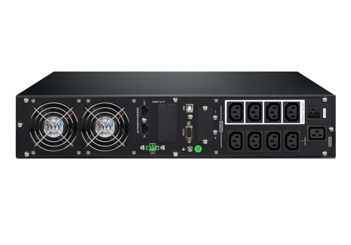 EAN 4719264647994 - ATEN OL3000HV-AT-G sistema de alimentación ininterrumpida (UPS) Doble conversión (en línea) 3000 W 9 sali imagen 2
