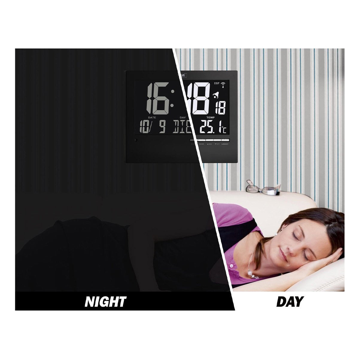 Tfa 60.4508 Radio Wall Clock