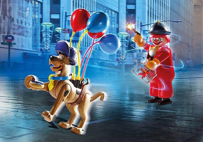 Playmobil 70710 Scooby-Doo! Aventura Con Payaso Fantasma