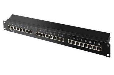 Patch Panel Cat.6 48,26 Cm (19 ") 24 Puertos